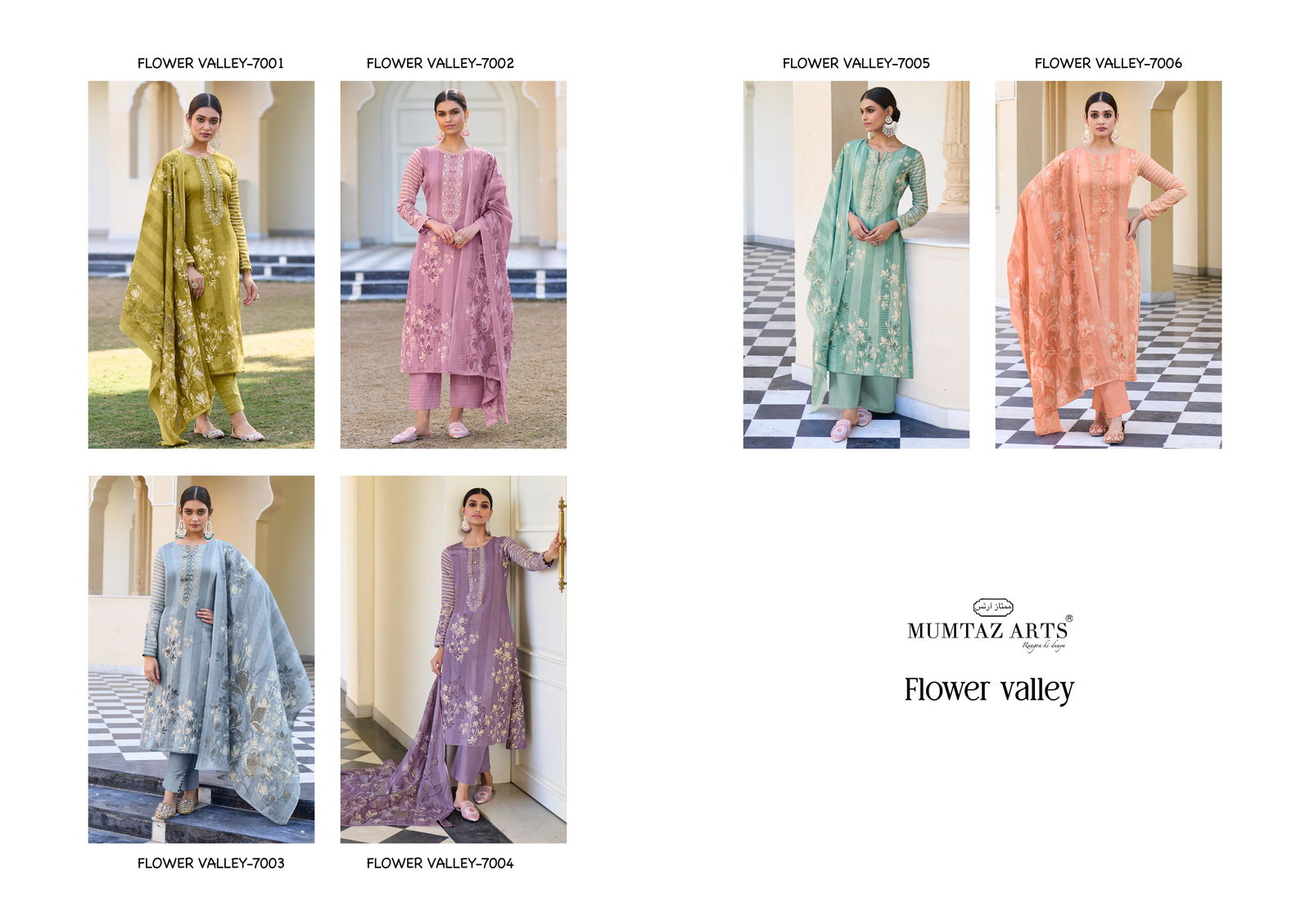 Flower Valley By Mumtaz Jam Stain Digital Printed Dress Material Wholesale Market In Surat